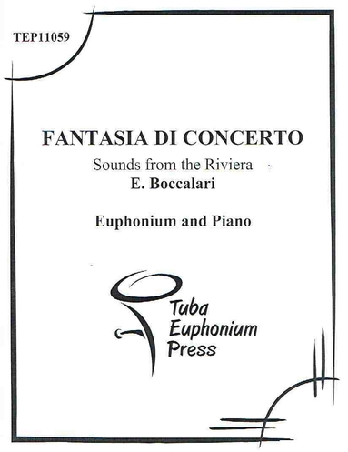 Fantasia di Concerto - Euphonium and Piano - Eduardo Boccalari