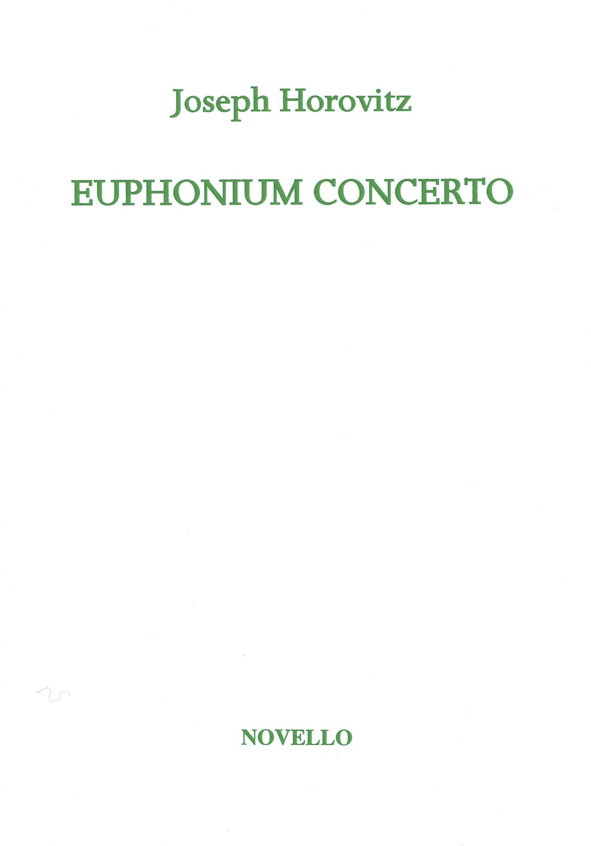 Euphonium Concerto - Joseph Horovitz - Euphonium and Piano