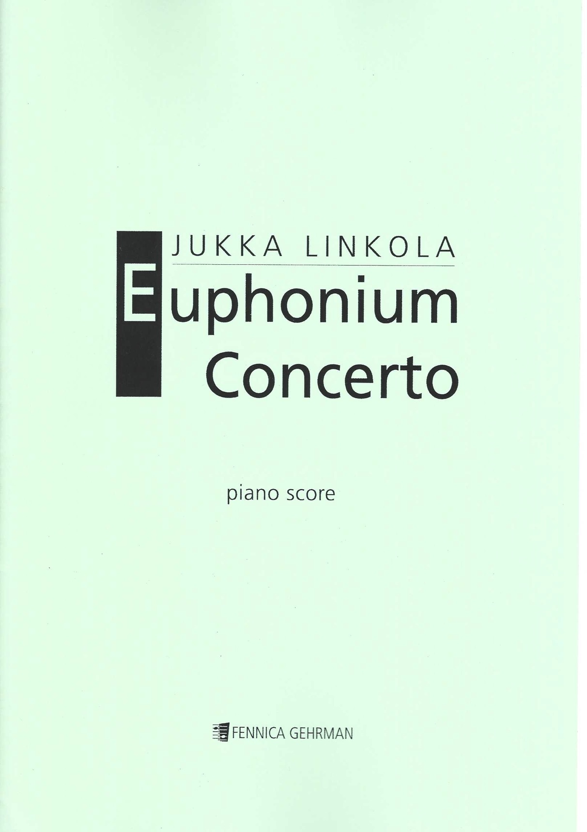 Euphonium Concerto - Yukka Linkola - Euphonium and Piano 