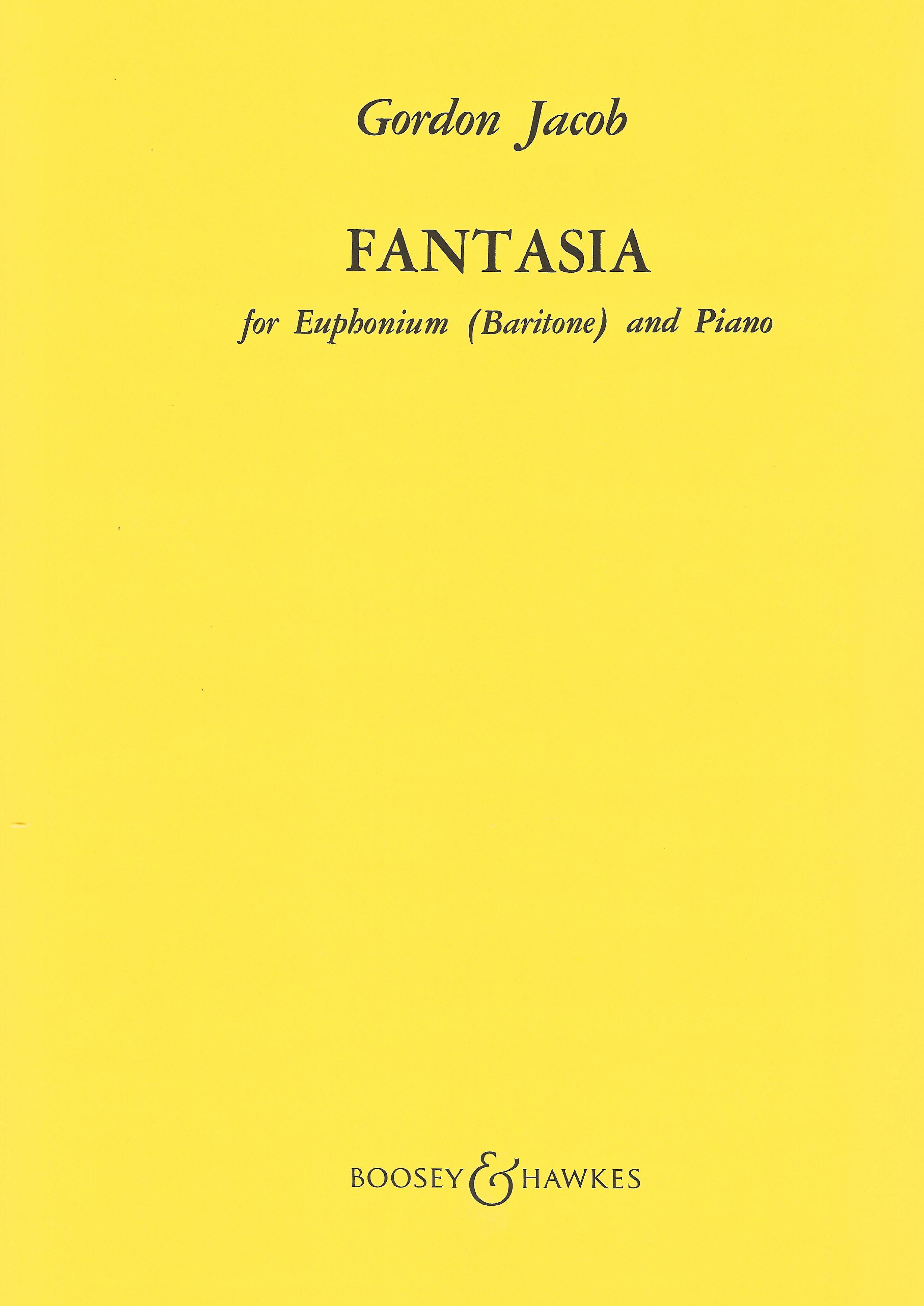 Fantasia - Gordon Jacob - Euphonium and Piano