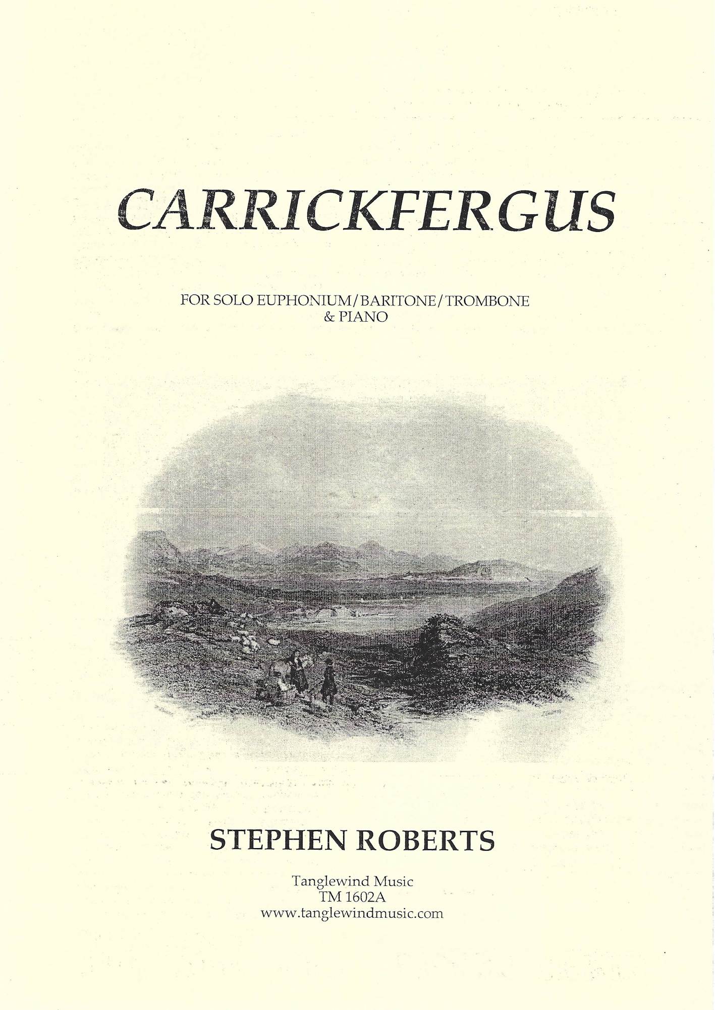 Carrickfergus - Trad. Irish Air Arr. Stephen Roberts - Euphonium (or baritone or trombone) with piano accompaniment