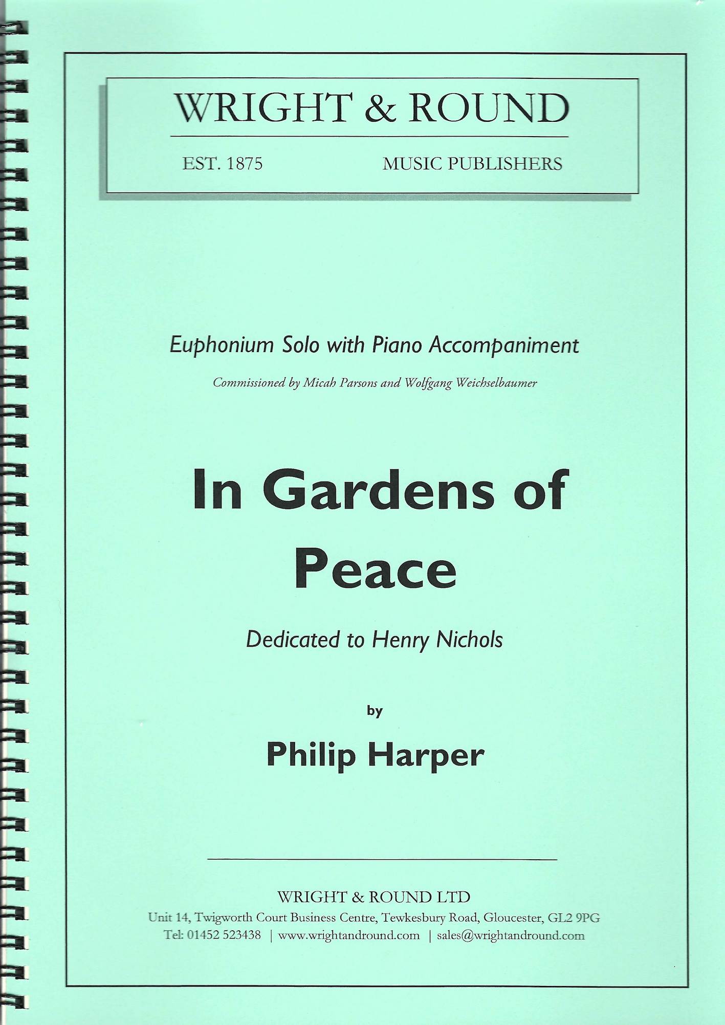 In Gardens of Peace - Philip Harper - Euphonium and Piano