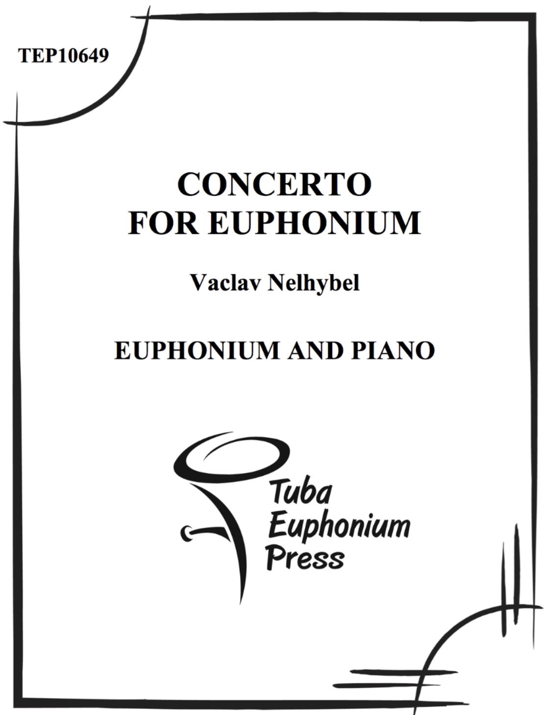 NIHIL for Euphonium and Piano - Potenza Music