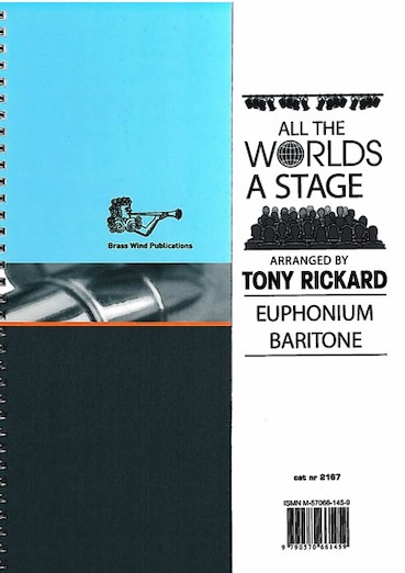 All the Worlds a Stage - Arr. Tony Pickard - album (9 solos) with piano acc.
